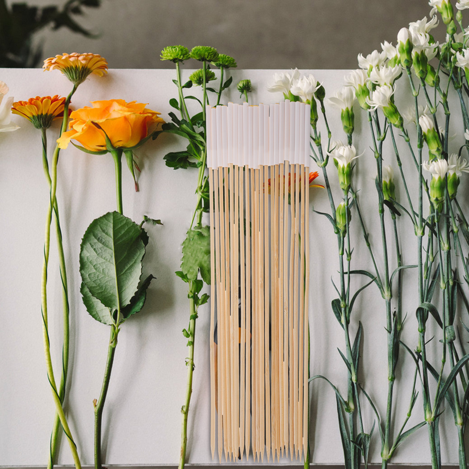 The Florist Supply Shop - 20Pcs Floral Stem DIY Bamboo Craft