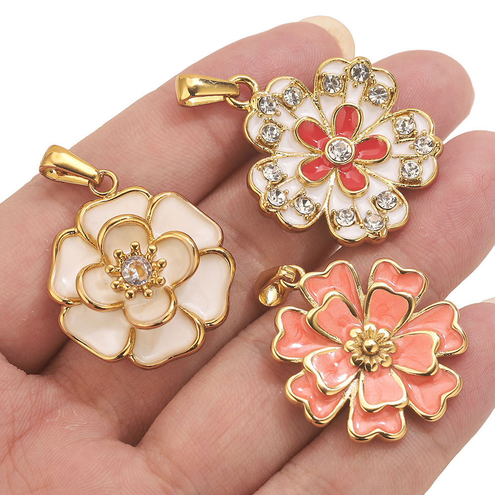 2PCS Stainless Steel Enamel La - Flower Supplies recensie en prijs