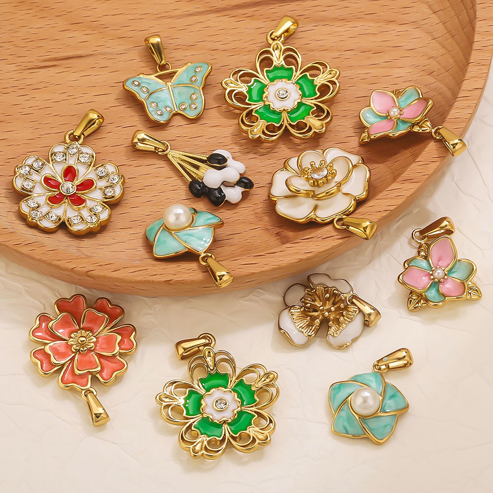 2PCS Stainless Steel Enamel La - Flower Supplies recensie en prijs