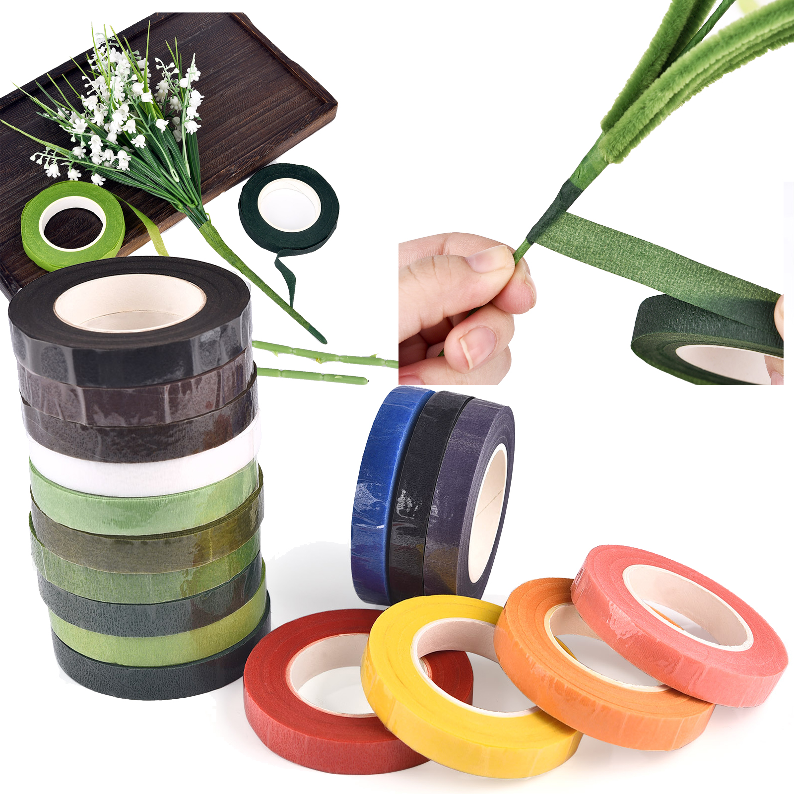 30yards Floral Stem Tape Corsa - Florist Flower Supply recensie en prijs