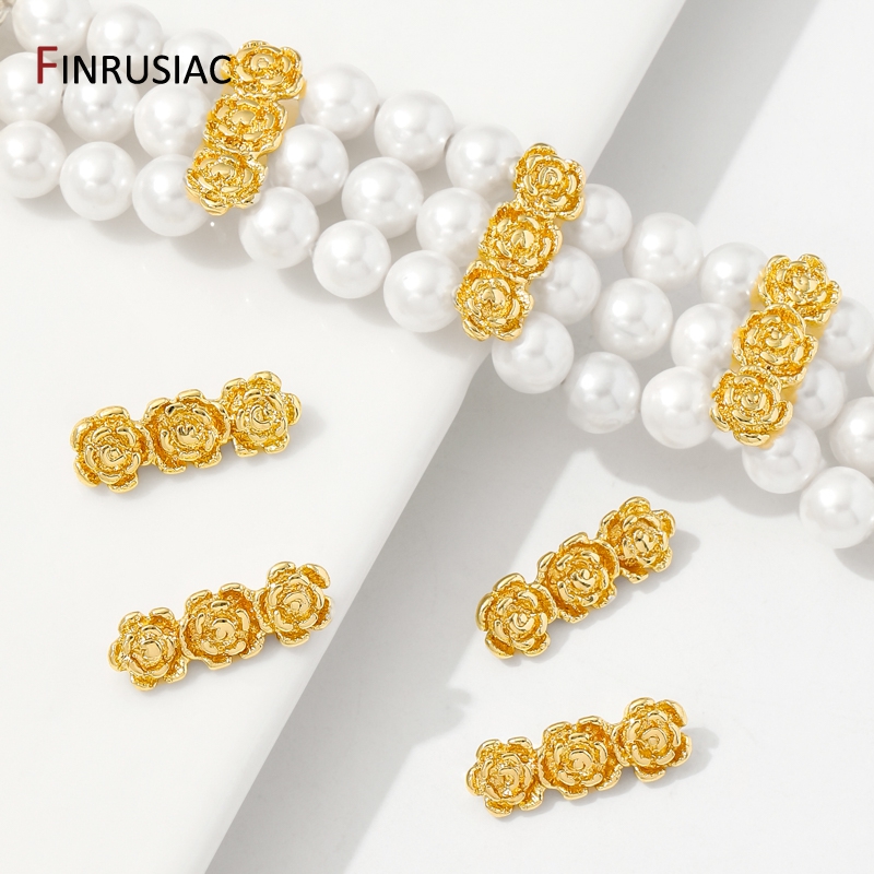 18K Gold Plated Brass Rose Flo - Flower Supplies recensie en prijs
