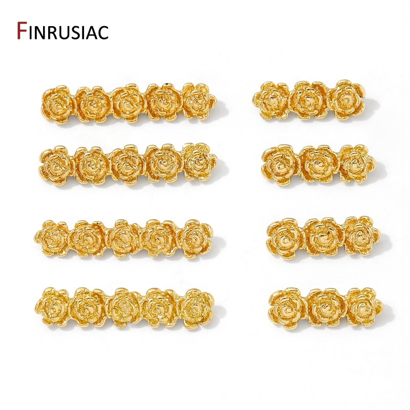 18K Gold Plated Brass Rose Flo - Flower Supplies recensie en prijs
