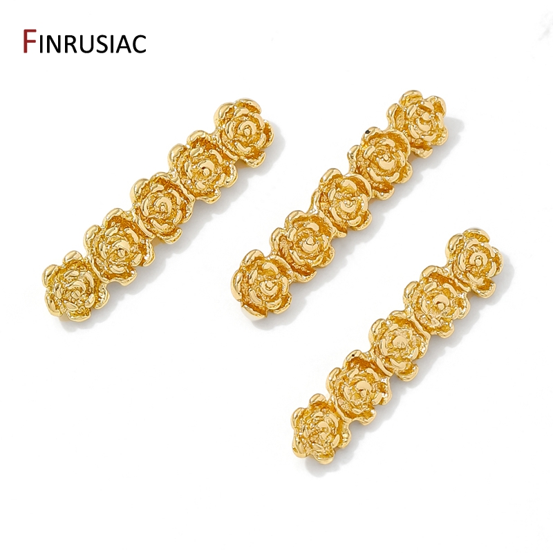 18K Gold Plated Brass Rose Flo - Flower Supplies recensie en prijs
