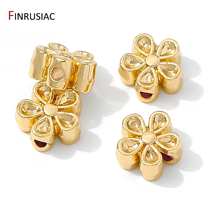 14K Gold Plated Brass Flower S - Flower Supplies recensie en prijs