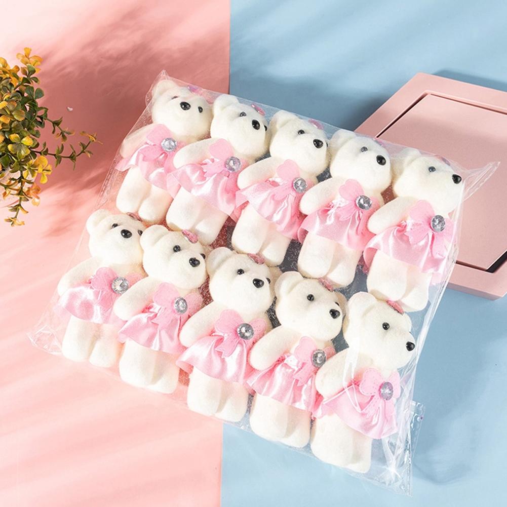 10pcs/Bag Bouquet Bear Ice Cre - Flower Supplies recensie en prijs