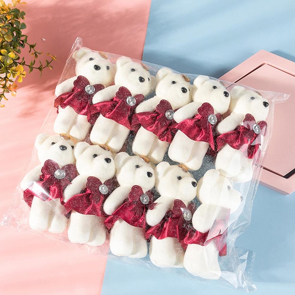 10pcs/Bag Bouquet Bear Ice Cre - Flower Supplies recensie en prijs