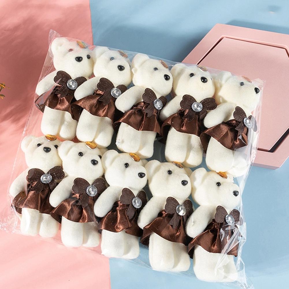 10pcs/Bag Bouquet Bear Ice Cre - Flower Supplies recensie en prijs