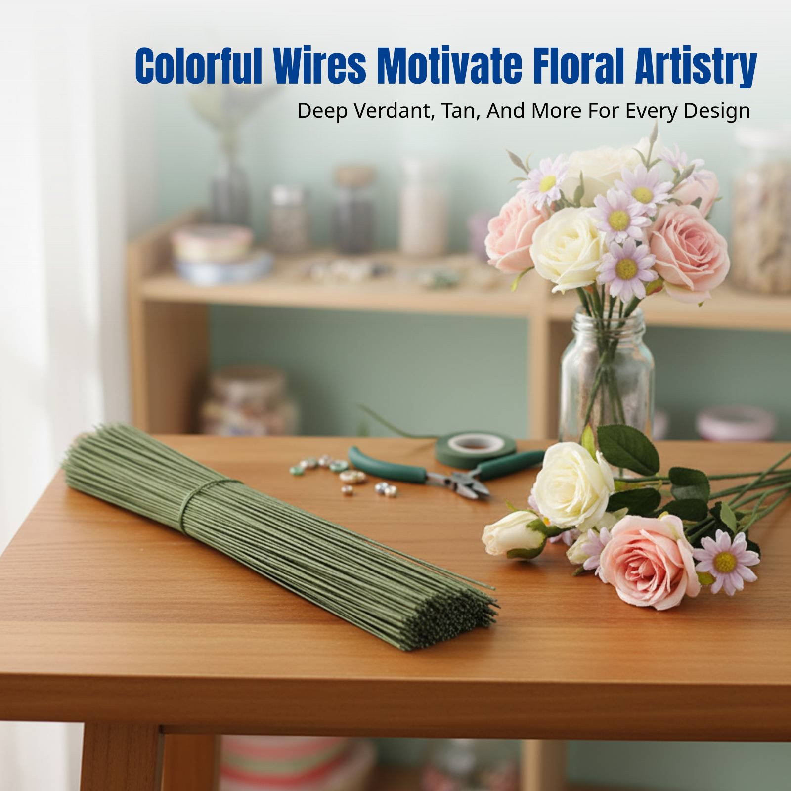 DIY Handcraft Floral Stem Wire - Flower Supplies recensie en prijs