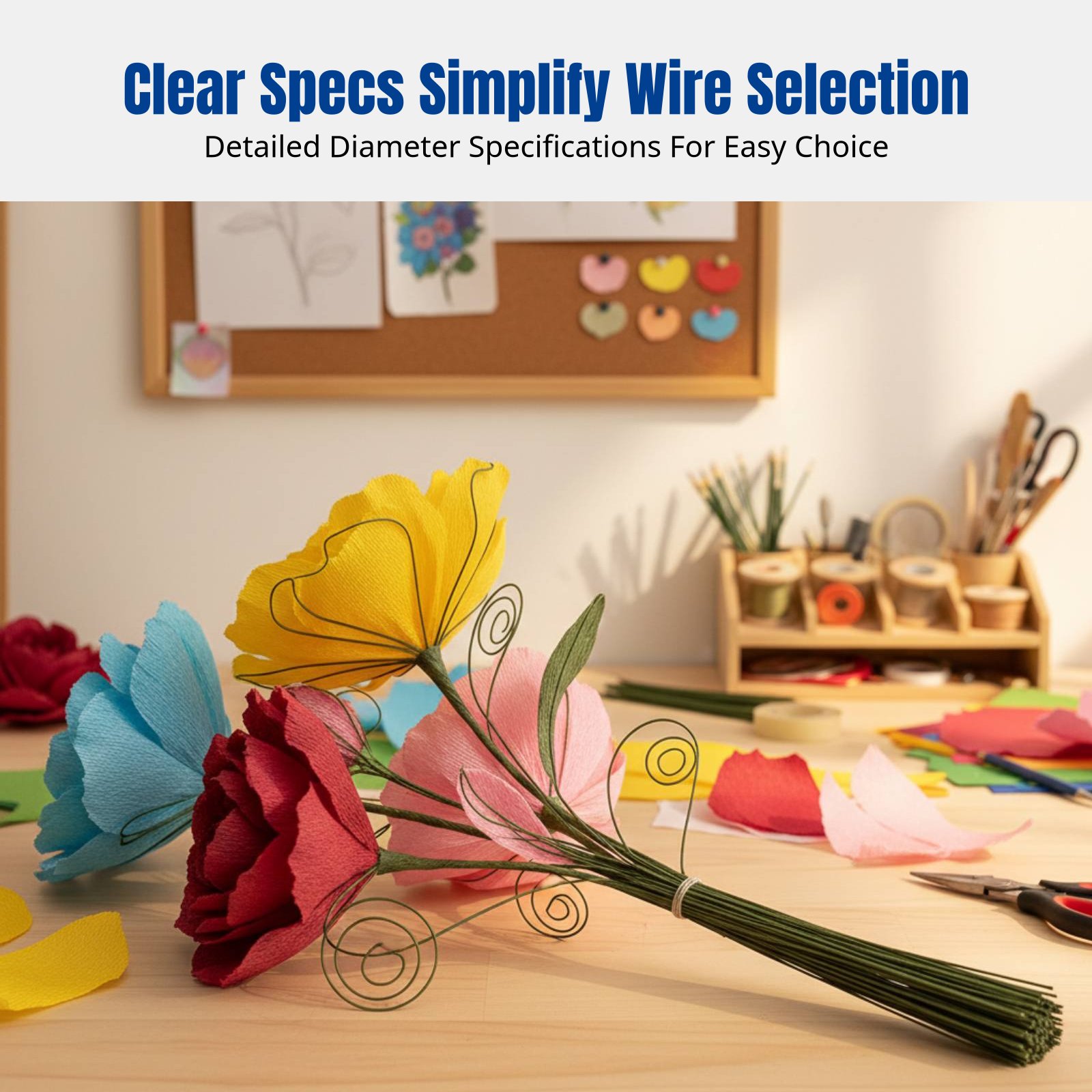 DIY Handcraft Floral Stem Wire - Flower Supplies recensie en prijs