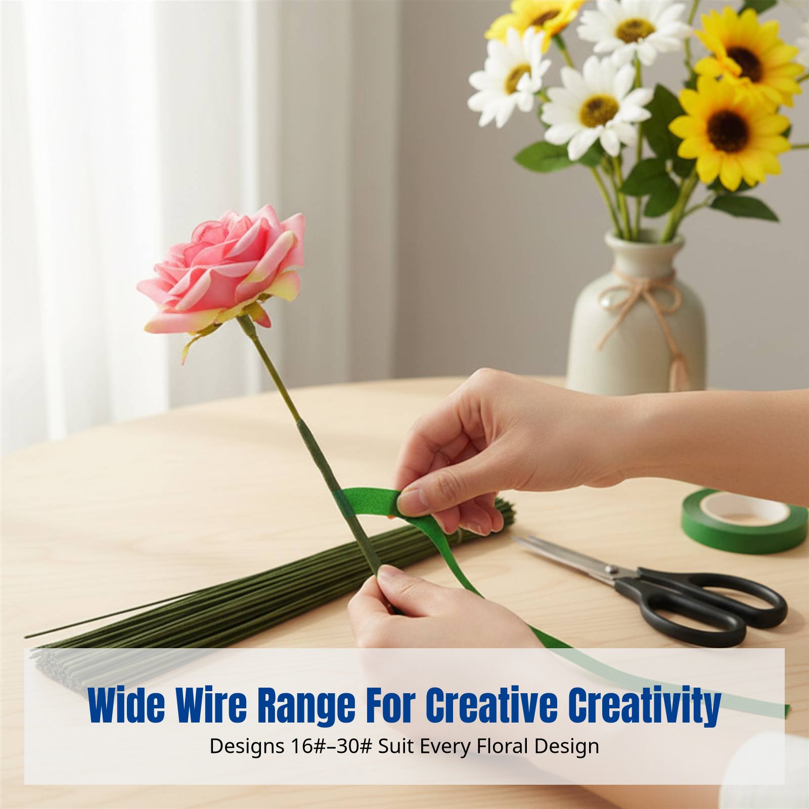 DIY Handcraft Floral Stem Wire - Flower Supplies recensie en prijs