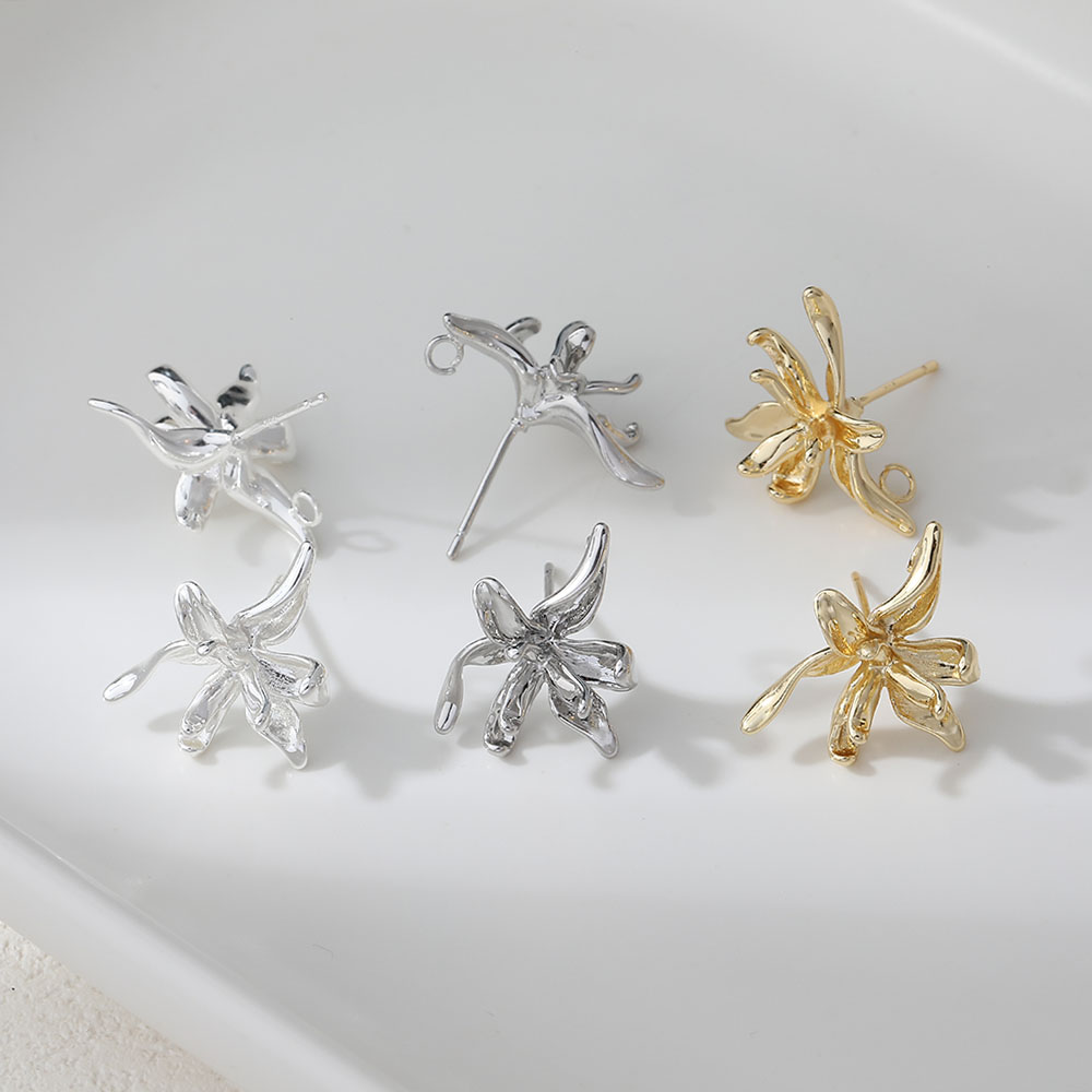 4PCS Dainty Flower Shape Ear S - Flower Supplies recensie en prijs