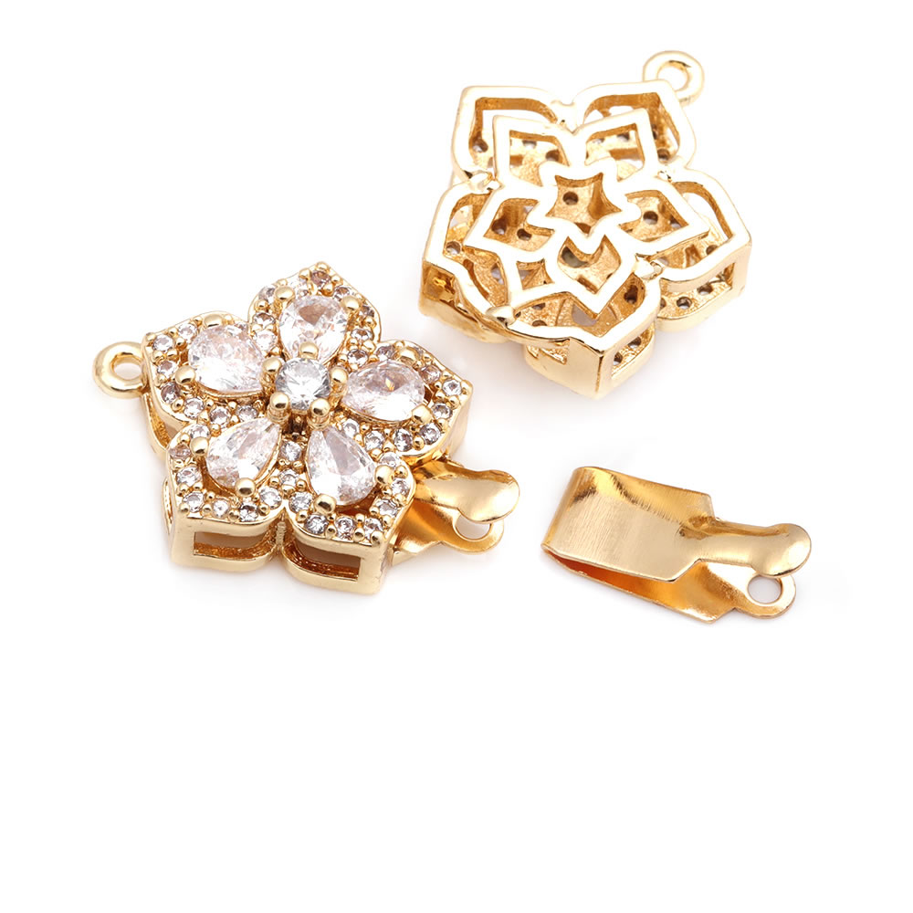 4 Sets Full Size 21x15MM 18K G - Flower Supplies recensie en prijs