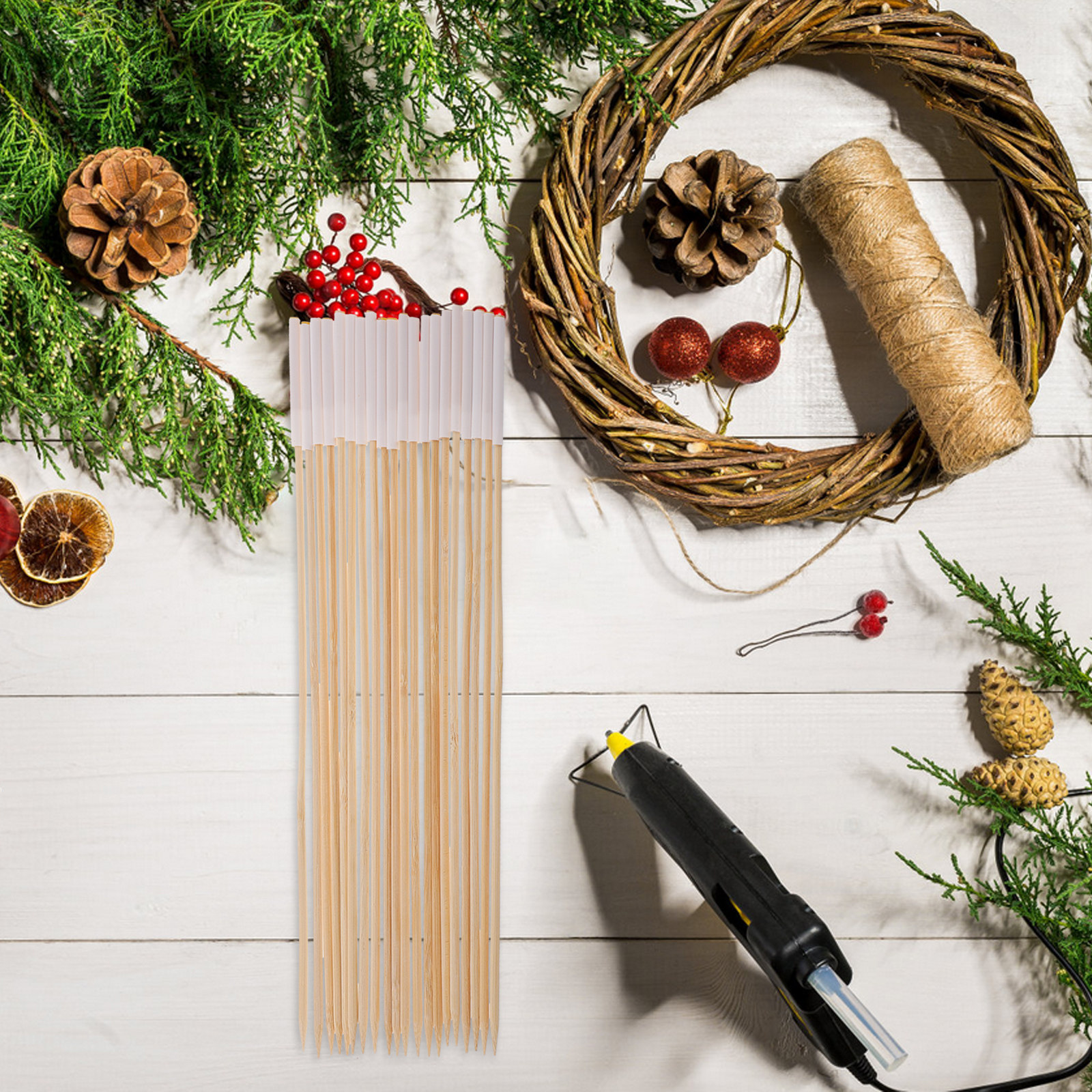 20Pcs Floral Stem DIY Bamboo C - The Florist Supply Shop recensie en prijs