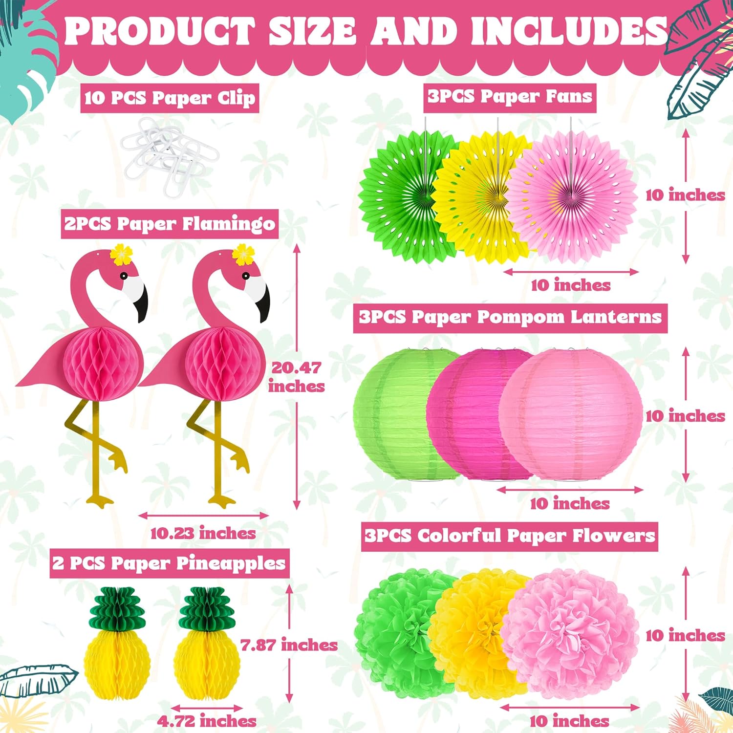 13PCS Hawaiian Luau Party Deco - Flower Supplies recensie en prijs