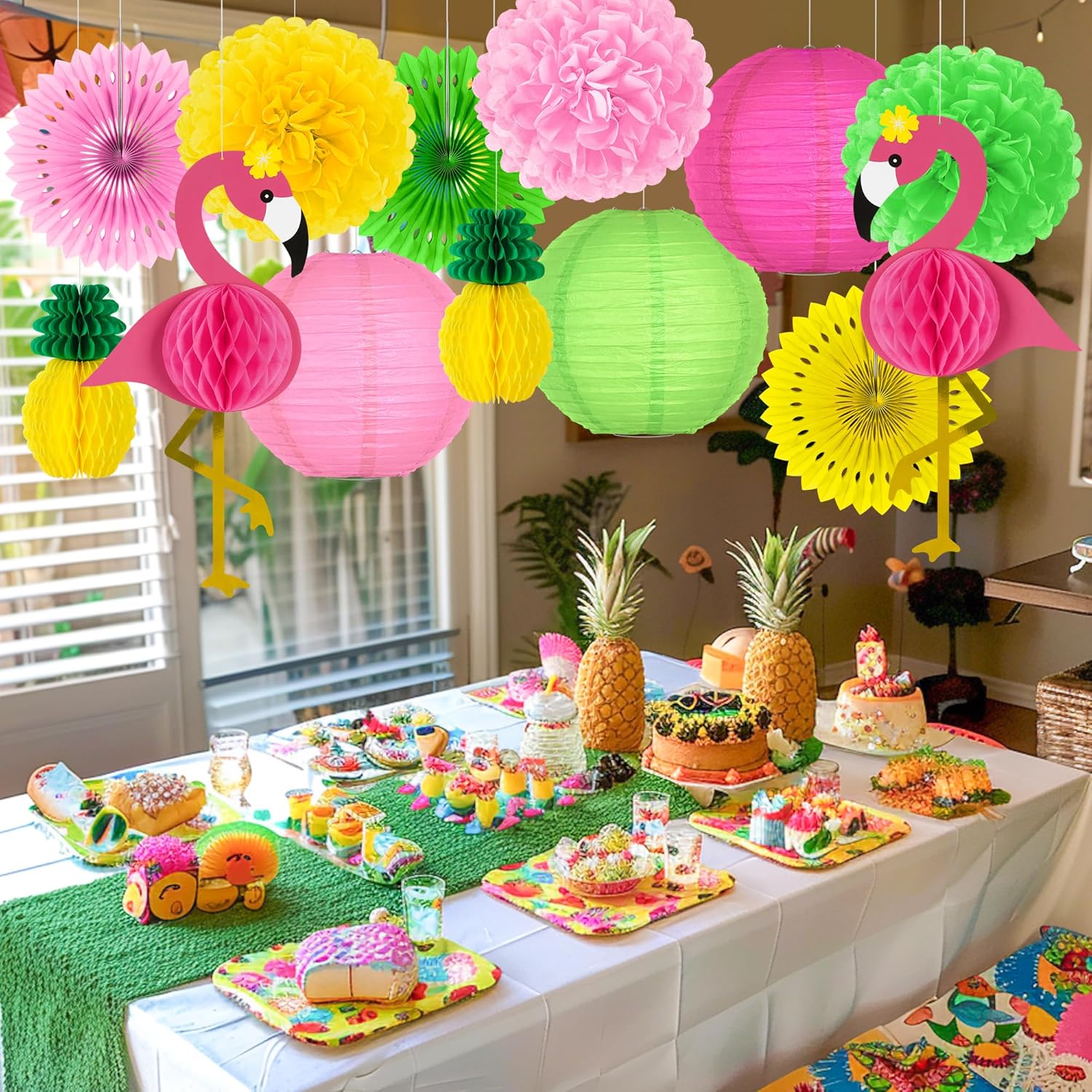 13PCS Hawaiian Luau Party Deco - Flower Supplies recensie en prijs