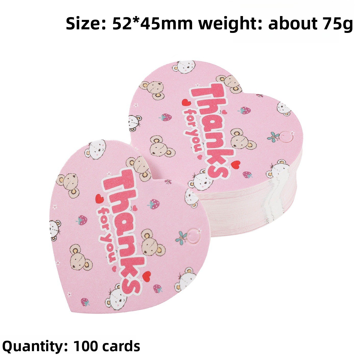 100pcs Thank You Gift Tags Car - Flower Supplies recensie en prijs