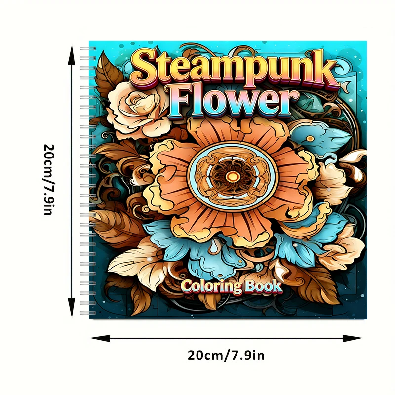 Coloring Book Steampunk Flower - Flower Supplies recensie en prijs