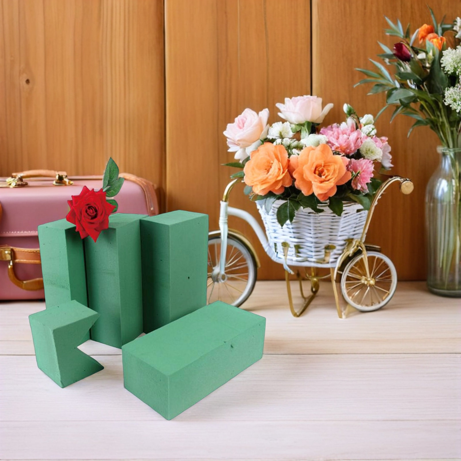Floral Block Flower Brick Gree - Florist Flower Supply recensie en prijs