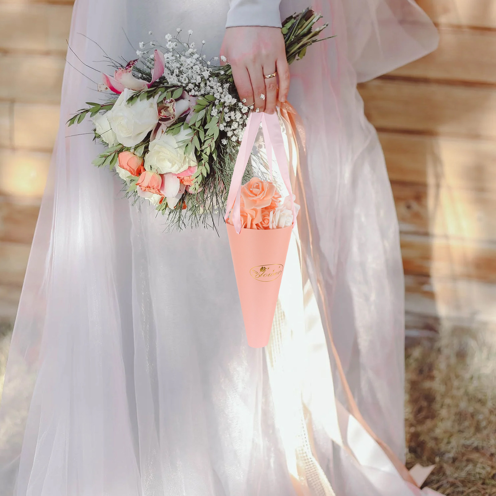 6Pcs Flower Bouquet Bags Chic  - The Florist Supply Shop recensie en prijs
