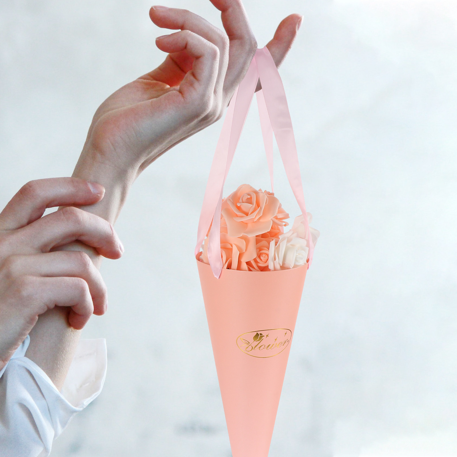 6Pcs Flower Bouquet Bags Chic  - The Florist Supply Shop recensie en prijs