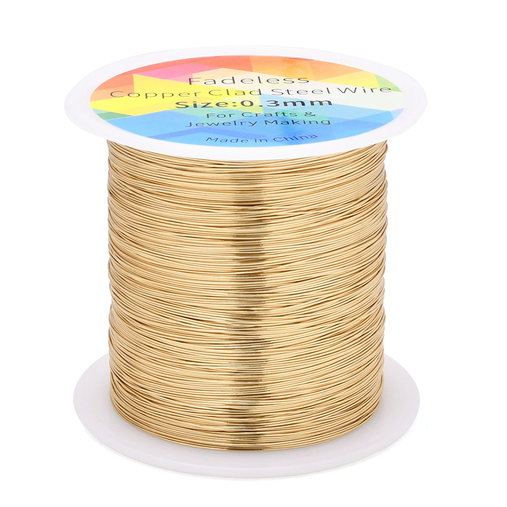100m/328ft Fadeless Copper Cla - Flower Supplies recensie en prijs