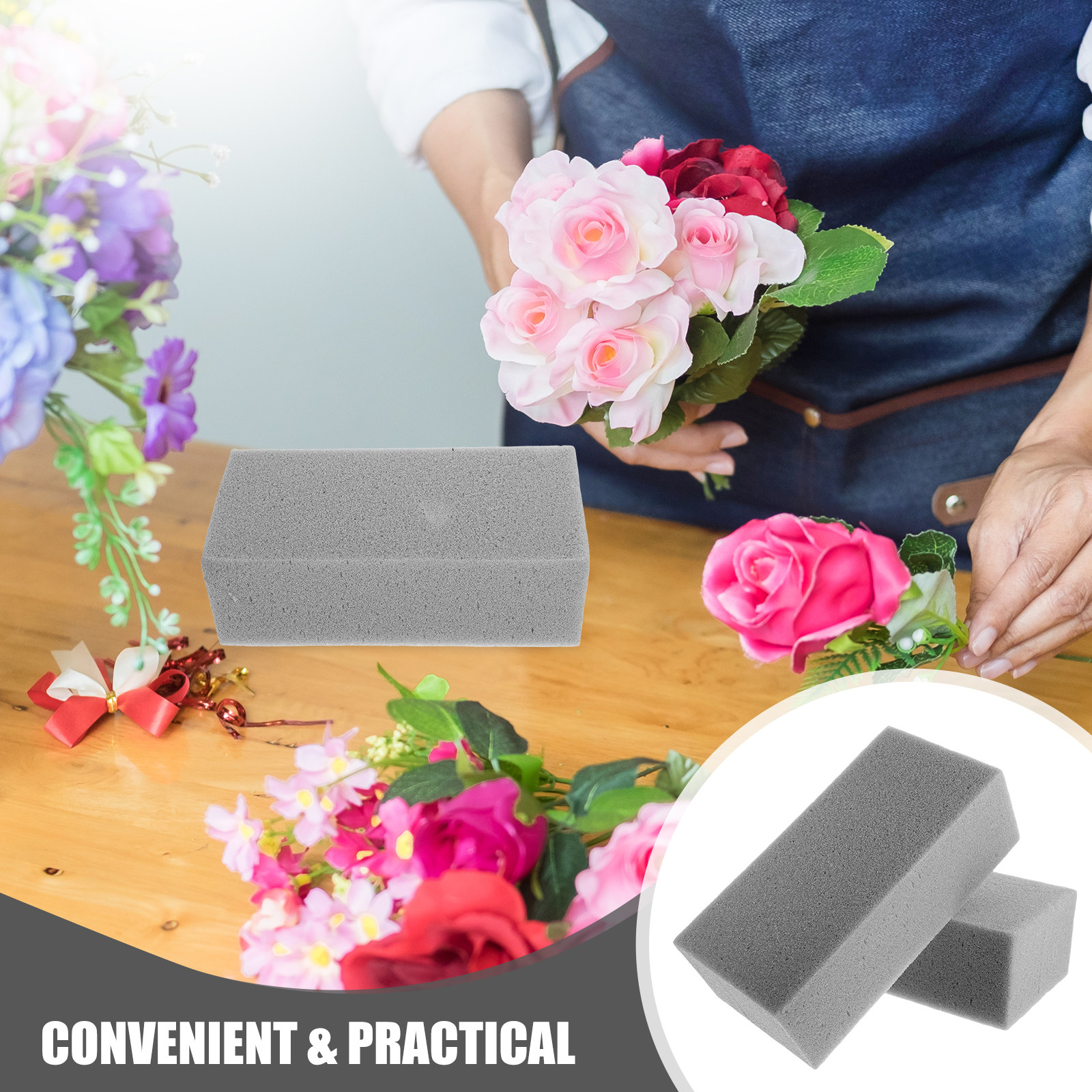 5Pcs Dried Flower Mud Foam Boa - Florist Flower Supply recensie en prijs