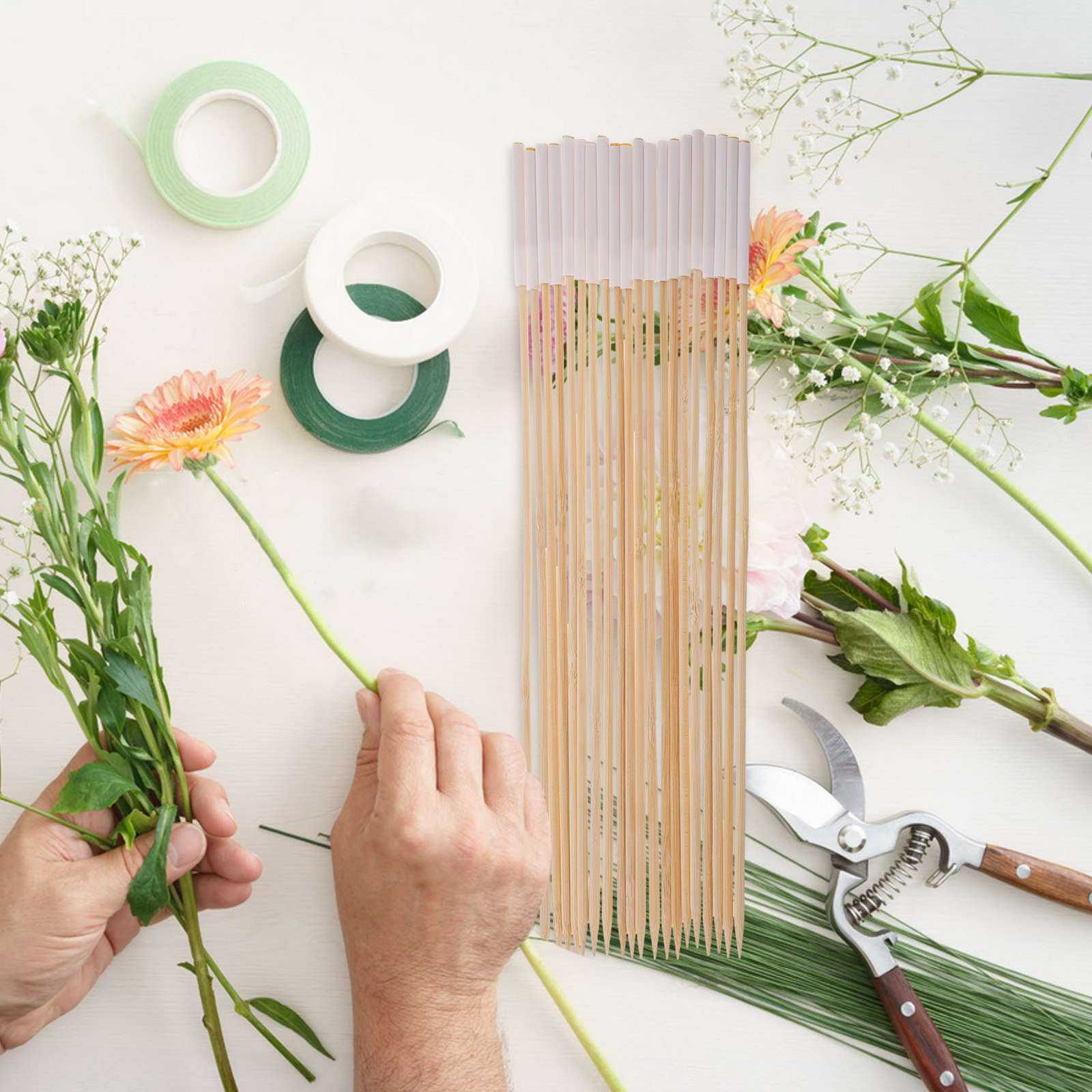 20Pcs Bamboo Craft Sticks DIY  - The Florist Supply Shop recensie en prijs
